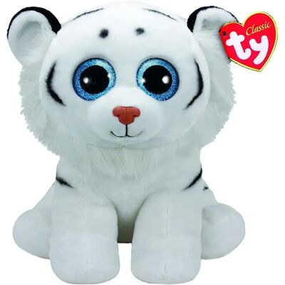 TY peluches Beanie Babies Tigre blanc - Animal en peluche - Publicité TY peluches Beanie Babies Tigre blanc - Animal en peluche - Publicité
