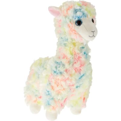 Ty Beanie Babies Lola - lama multicolore 24cm - giocattolo Ty Beanie Babies Lola - lama multicolore 24cm - giocattolo