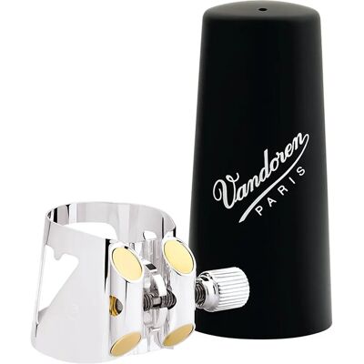 Vandoren Clarinet Bass Ligature - Plastic Cap - Flexible Sound Vandoren Clarinet Bass Ligature - Plastic Cap - Flexible Sound