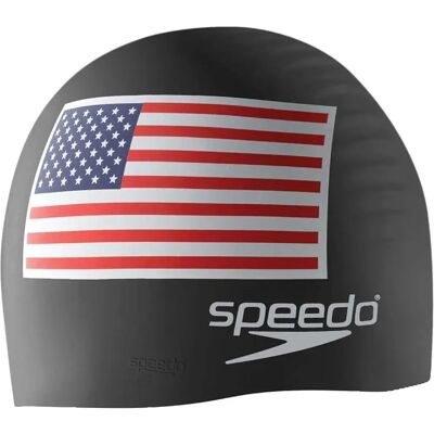 Speedo Cappello da nuoto in silicone unisex per adulti - Cappello da nuoto Speedo Cappello da nuoto in silicone unisex per adulti - Cappello da nuoto