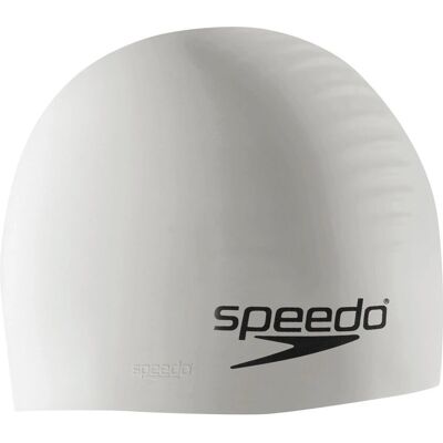 Speedo Unisex Adult Swim Cap Silicone White - Swim Cap Speedo Unisex Adult Swim Cap Silicone White - Swim Cap