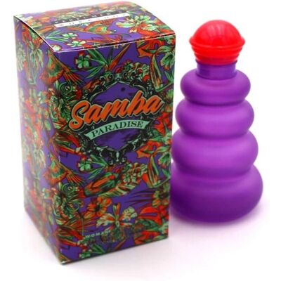 Samba Paradise Woman Edt - Exotisk, Tropisk, Cederträ - Parfym 100ml Samba Paradise Woman Edt - Exotisk, Tropisk, Cederträ - Parfym 100ml