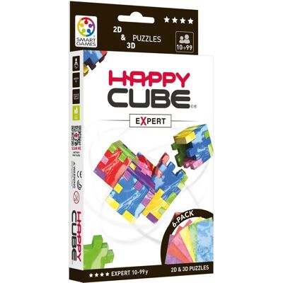 SmartGames Happy Cube 6 Kolorów Pakiet Ekspert - Układanka 3D SmartGames Happy Cube 6 Kolorów Pakiet Ekspert - Układanka 3D