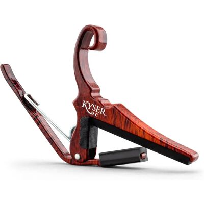 Kyser Quick-Change Classical - Rosenholz - Kapodaster für klassische Gitarre Kyser Quick-Change Classical - Rosenholz - Kapodaster für klassische Gitarre