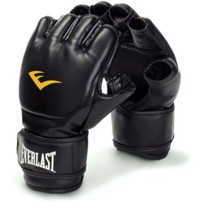 Everlast Unisex Vuxna MMA Grappling-Handskar - Boxning & MMA - Svart Everlast Unisex Vuxna MMA Grappling-Handskar - Boxning & MMA - Svart