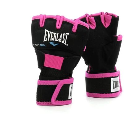 Bandages pour mains Everlast Evergel - Noir Rose - Taille S/M - Bandages Bandages pour mains Everlast Evergel - Noir Rose - Taille S/M - Bandages