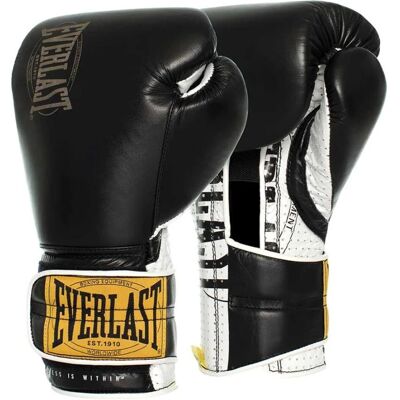 Guanti di Sparring Everlast 1912 H&L Nero 16 oz Guanti di Sparring Everlast 1912 H&L Nero 16 oz