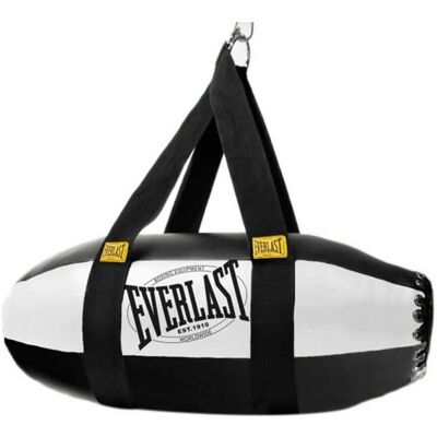 Sacco da boxe in pelle Everlast - 1910 Torpedo - Supporto regolabile Sacco da boxe in pelle Everlast - 1910 Torpedo - Supporto regolabile