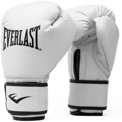 Gants de boxe Everlast Core 2 - Blanc, L/XL, Protection Gants de boxe Everlast Core 2 - Blanc, L/XL, Protection
