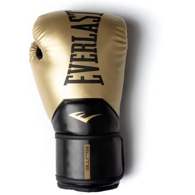 Gants de boxe Elite Pro Styling Everlast - Or 10oz Gants de boxe Elite Pro Styling Everlast - Or 10oz