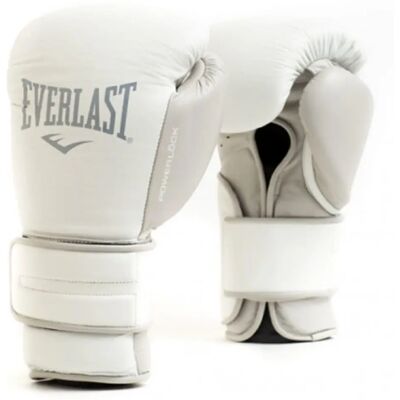 Everlast Powerlock 2 Boxing Gloves - White Everlast Powerlock 2 Boxing Gloves - White