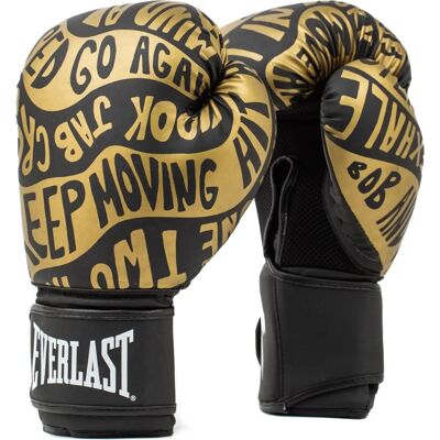 Everlast - Spark EV2150 - 14 oz - Or - Gants de boxe - Publicité Everlast - Spark EV2150 - 14 oz - Or - Gants de boxe - Publicité