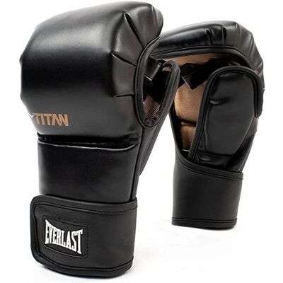 Everlast Titan MMA Gloves - Black Brown - L-XL Everlast Titan MMA Gloves - Black Brown - L-XL