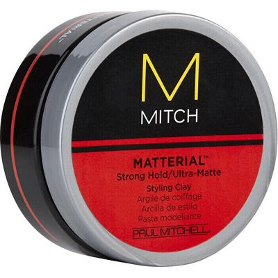 Paul Mitchell Mitch Matterial Styling Clay - Stark hold, ultra-matte - 85g Paul Mitchell Mitch Matterial Styling Clay - Stark hold, ultra-matte - 85g