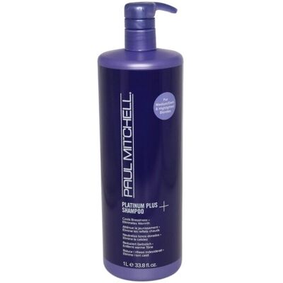 Paul Mitchell Platinum Plus Shampoo - Blonde Toning & Brightening Paul Mitchell Platinum Plus Shampoo - Blonde Toning & Brightening