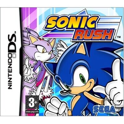 Sega Sonic Rush Nintendo DS - PAL - New & Sealed Sega Sonic Rush Nintendo DS - PAL - New & Sealed