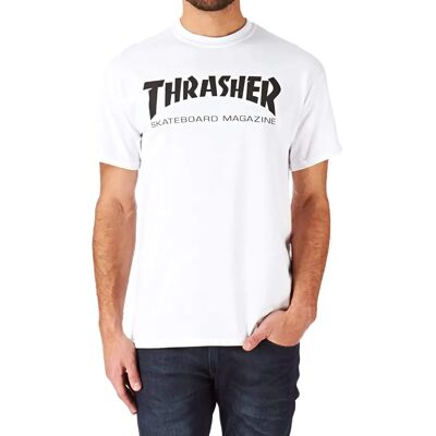 Tricou Alb M de la Thrasher Skate Mag - Unisex - Mâneci scurte Tricou Alb M de la Thrasher Skate Mag - Unisex - Mâneci scurte