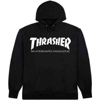 Sweat à capuche noire Thrasher Skate Mag - Publicité Sweat à capuche noire Thrasher Skate Mag - Publicité