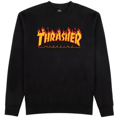 Thrasher XL Schwarzes Sweatshirt - Sweatshirt Thrasher XL Schwarzes Sweatshirt - Sweatshirt