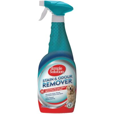 Simple Solution Hondenvlek- & Geurverwijderaar - 750ml Spray Simple Solution Hondenvlek- & Geurverwijderaar - 750ml Spray