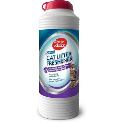 Neutralisateur d'odeurs de litière pour chat Simple Solution - 600g Neutralisateur d'odeurs de litière pour chat Simple Solution - 600g