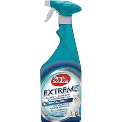Simple Solution Katzen Flecken- & Geruchsreiniger EXTREME - 750 ml - Flecken- und Geruchsentferner Simple Solution Katzen Flecken- & Geruchsreiniger EXTREME - 750 ml - Flecken- und Geruchsentferner