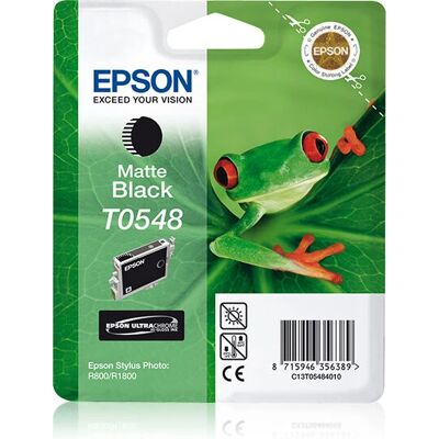 Epson T0548 noir mat - Publicité Epson T0548 noir mat - Publicité