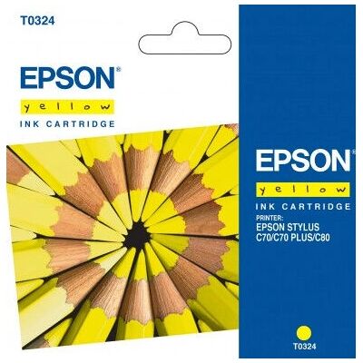 Epson T0324 Gul blækpatron - Inktjet - 420 sider - Original Epson T0324 Gul blækpatron - Inktjet - 420 sider - Original