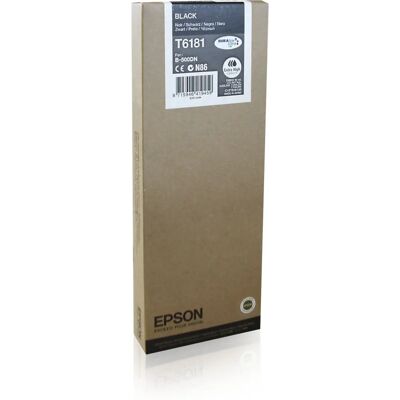 Epson T6181 Svart bläckpatron med hög kapacitet - Bläckpatron Epson T6181 Svart bläckpatron med hög kapacitet - Bläckpatron