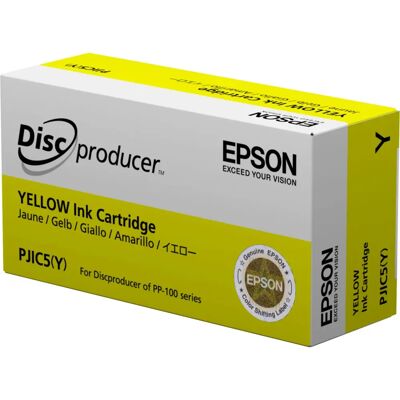 Epson Discproducer Gul blækpatron - Original, 1000 skiver kapacitet Epson Discproducer Gul blækpatron - Original, 1000 skiver kapacitet