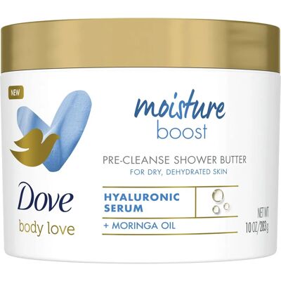 Dove Body Love Moisture Boost Pre-Cleanse Shower Butter - Body Wash Dove Body Love Moisture Boost Pre-Cleanse Shower Butter - Body Wash