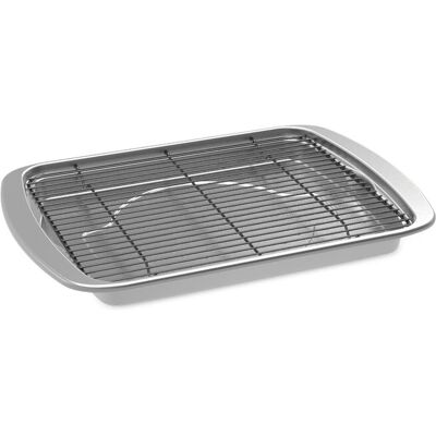 Nordic Ware 45029 Plaque de Cuisson - Plaque Rectangulaire en Aluminium - Publicité Nordic Ware 45029 Plaque de Cuisson - Plaque Rectangulaire en Aluminium - Publicité