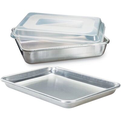 Nordic Ware - Naturals Aluminium Bakers Quarter - Aluminium Nordic Ware - Naturals Aluminium Bakers Quarter - Aluminium
