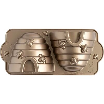 Moule à Ruche Doré Nordic Ware - Moule à Gâteau - Publicité Moule à Ruche Doré Nordic Ware - Moule à Gâteau - Publicité