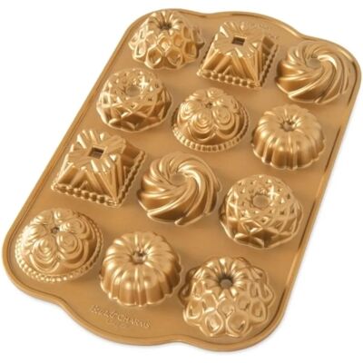 Nordic Ware Charms Backform - 6 Formen, Gussaluminium Nordic Ware Charms Backform - 6 Formen, Gussaluminium