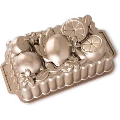 Nordic Ware Karamell Citrus Blossom Backform - Kastenform Nordic Ware Karamell Citrus Blossom Backform - Kastenform