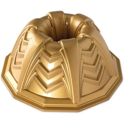 Nordic Ware Marquee Gugelhupf-Form - Gussaluminium, 10 Tassen, Gold Nordic Ware Marquee Gugelhupf-Form - Gussaluminium, 10 Tassen, Gold
