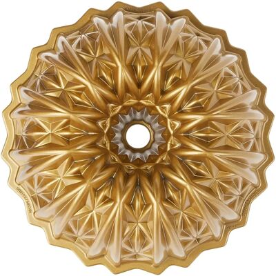 Nordic Ware Crystal Bundt Pan - Gold - 10 Cup - Bakeware Nordic Ware Crystal Bundt Pan - Gold - 10 Cup - Bakeware