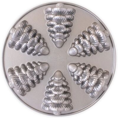 Nordic Ware Evergreen Cakelet Backform - Silber - Backform Nordic Ware Evergreen Cakelet Backform - Silber - Backform