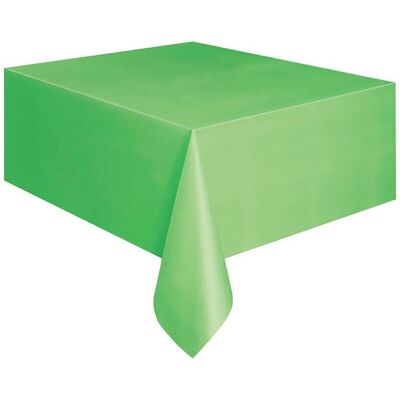 Unique Party - 5098 - Vert lime - 137x274cm - Nappe - Publicité Unique Party - 5098 - Vert lime - 137x274cm - Nappe - Publicité