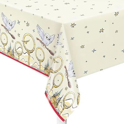 Jadeo Nappe en papier Harry Potter - 137x213 cm - Nappe pour fête de sorciers Jadeo Nappe en papier Harry Potter - 137x213 cm - Nappe pour fête de sorciers