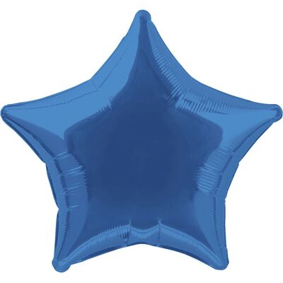 Ballon en aluminium étoile bleu royal Unique Party 53324 - Décoration de fête - Publicité Ballon en aluminium étoile bleu royal Unique Party 53324 - Décoration de fête - Publicité