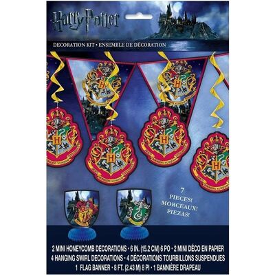 Kit de Décoration de la Maison Poudlard - Harry Potter - Publicité Kit de Décoration de la Maison Poudlard - Harry Potter - Publicité