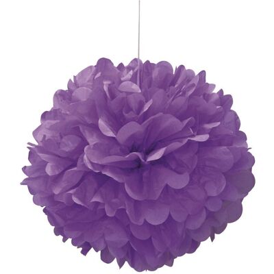 Unique Party 63199 Neonlila tissue pom-pom - Dekor Unique Party 63199 Neonlila tissue pom-pom - Dekor
