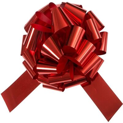 Unique Party Jättimäinen Lahjarusetti Punainen Metallinen - décoration de cadeau - Publicité Unique Party Jättimäinen Lahjarusetti Punainen Metallinen - décoration de cadeau - Publicité