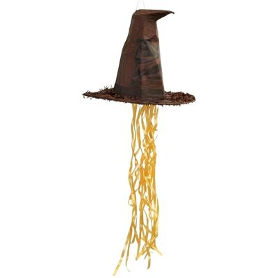 Unique Party 66398 - Chapeau de tri Harry Piñata - Réutilisable, à tirer - Publicité Unique Party 66398 - Chapeau de tri Harry Piñata - Réutilisable, à tirer - Publicité