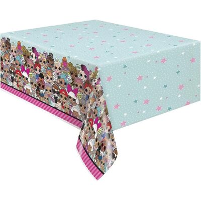Nappe en plastique LOL Surprise! de Unique Party 137x213 cm - Nappe - Publicité Nappe en plastique LOL Surprise! de Unique Party 137x213 cm - Nappe - Publicité