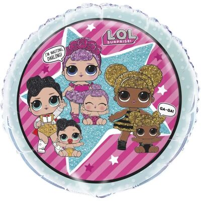 L.O.L. Surprise! Lol Surprise Unique Party Circle Foil Balloon - Balloon L.O.L. Surprise! Lol Surprise Unique Party Circle Foil Balloon - Balloon