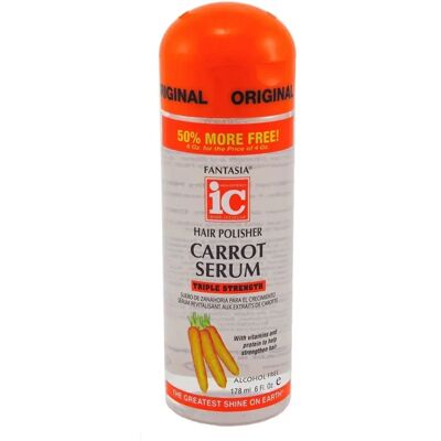 Sérum de Carotte Fantasia 6oz pour la croissance des cheveux - Publicité Sérum de Carotte Fantasia 6oz pour la croissance des cheveux - Publicité