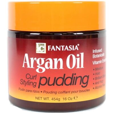 Fantasia Argan Oil Curl Styling Pudding - Styling Pudding Fantasia Argan Oil Curl Styling Pudding - Styling Pudding